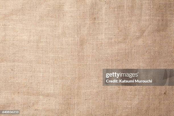 jute bag texture - linen stock-fotos und bilder