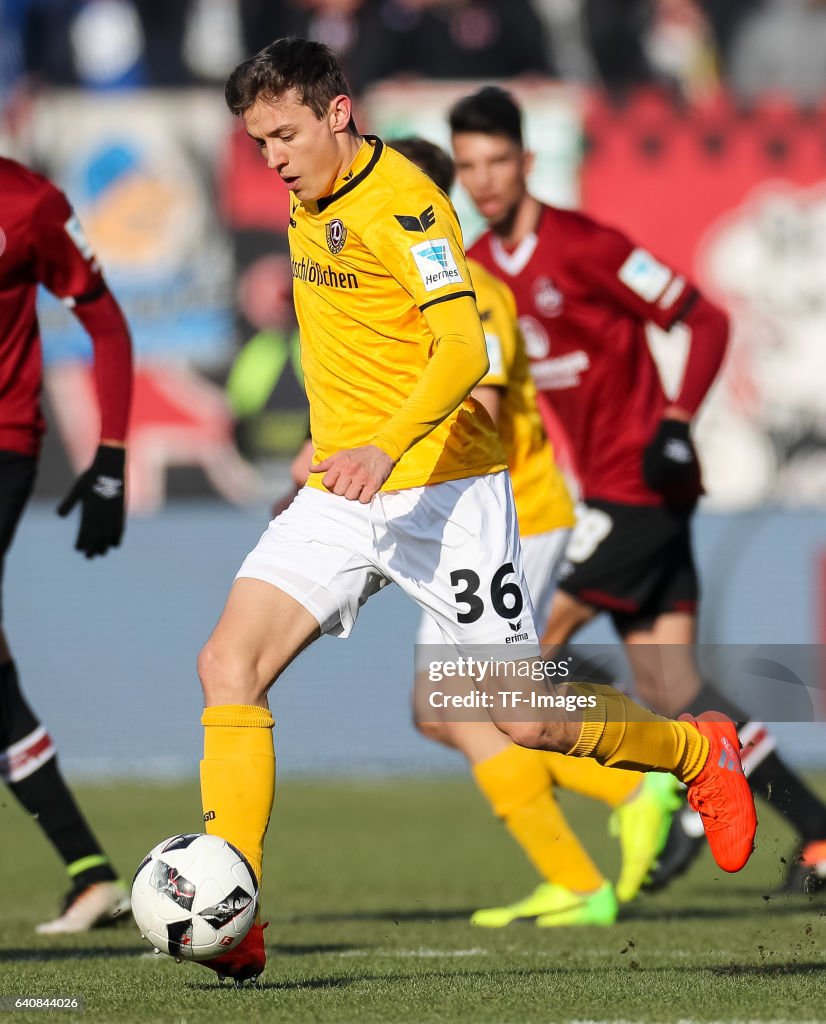 1. FC Nuernberg v SG Dynamo Dresden - Second Bundesliga