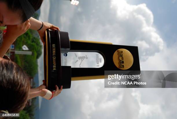 Lock Haven University takes on the University of Alabama in Huntsville during the Division II Women's Softball Championship held at the James I....