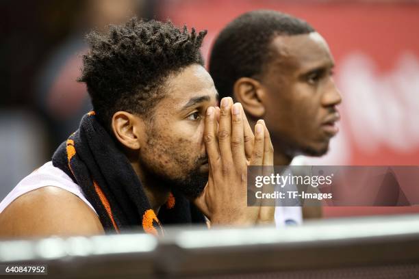 Da Sean Butler of ratiopharm Ulm looks on during the Eurocup Top 16 Round 5 match between FC Bayern Muenchen and ratiopharm Ulm at Audi Dome on...