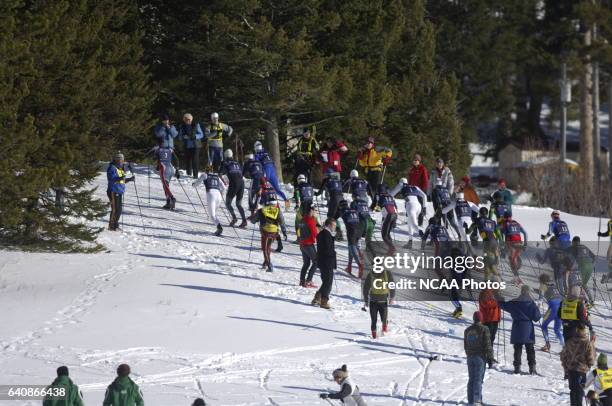 Men's 20k classic during the Men's and Women's Skiing Championships held at Bohart Ranch Cross Country Ski Center, in Bozeman, MT. Sean Sperry/NCAA...