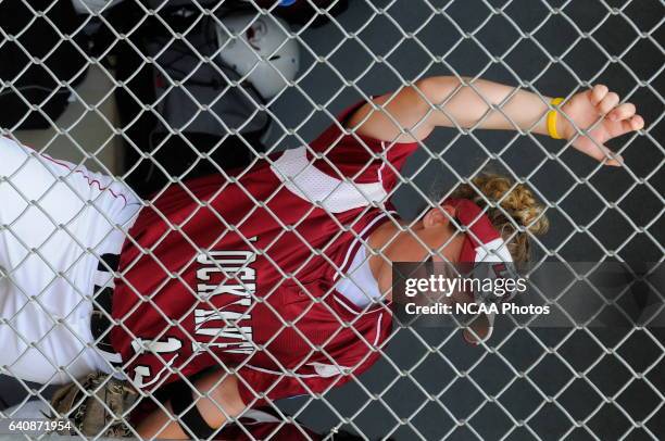 Lock Haven University takes on the University of Alabama in Huntsville during the Division II Women's Softball Championship held at the James I....