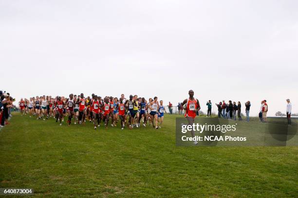 Division I Men's and Women's Cross Country Championship held at the Wabash Valley Family Sports Center in Terre Haute, IN. Joe Robbins/NCAA Photos...