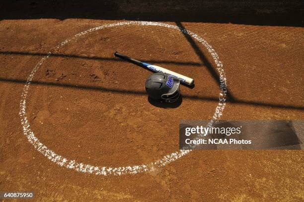 The University of California San Diego take on the University of Alabama-Huntsville during the Division II Women's Softball Championship held at the...