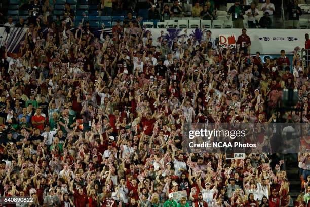 The University of Alabama takes on the University of Notre Dame during the Discover BCS National Championship game held at Sun Life Stadium in Miami...