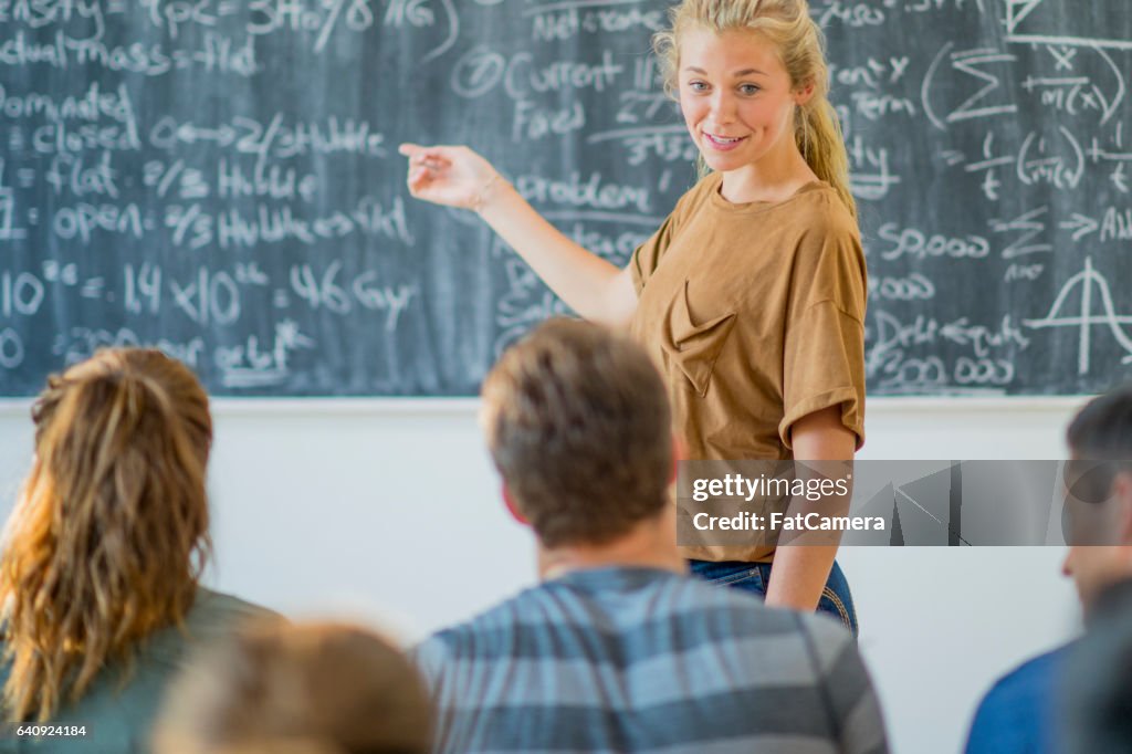 Presenting a Math Equation