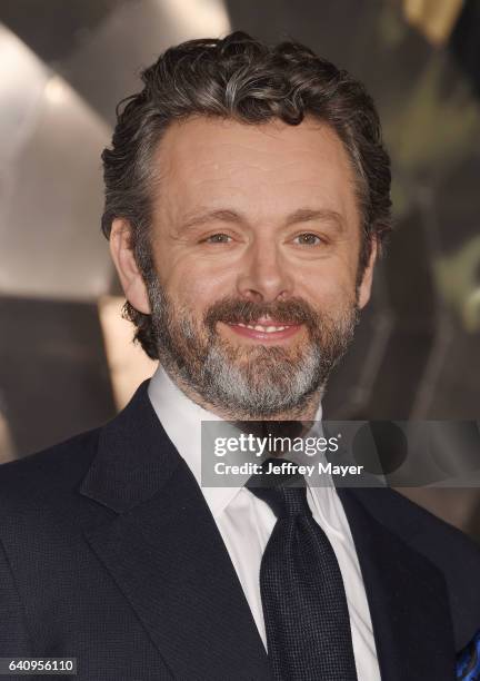 Actor Michael Sheen arrives at the Premiere Of Columbia Pictures' 'Passengers' at Regency Village Theatre on December 14, 2016 in Westwood,...