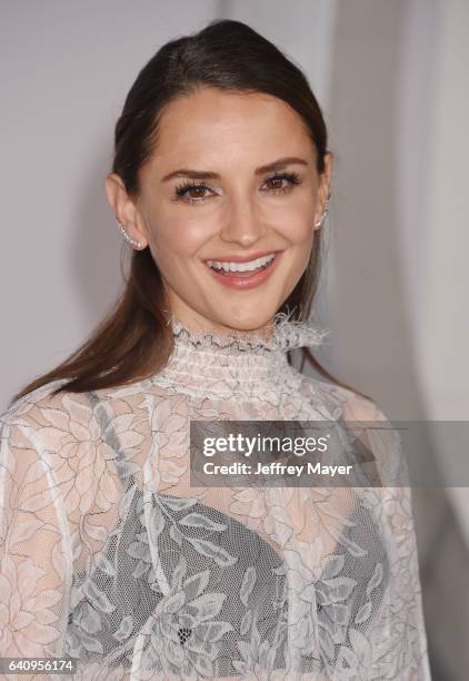 Actress Rachel Leigh Cook arrives at the Premiere Of Columbia Pictures' 'Passengers' at Regency Village Theatre on December 14, 2016 in Westwood,...