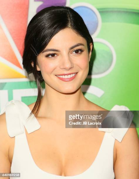 Monica Barbaro attends the 2017 NBCUniversal Winter Press Tour - Day 2 at Langham Hotel on January 18, 2017 in Pasadena, California.