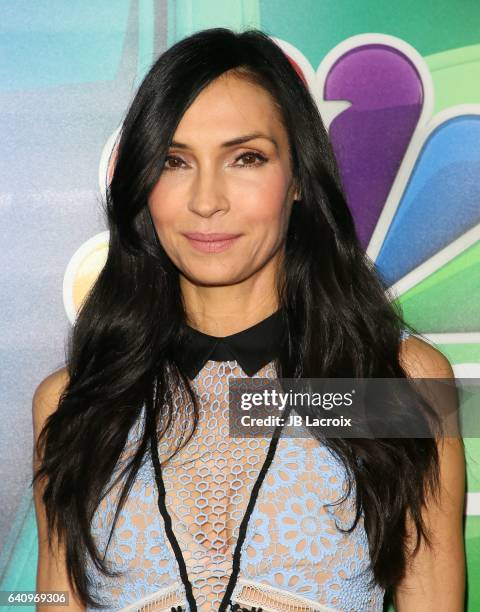 Famke Janssen attends the 2017 NBCUniversal Winter Press Tour - Day 2 at Langham Hotel on January 18, 2017 in Pasadena, California.