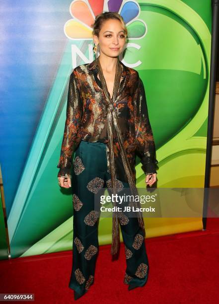 Nicole Richie attends the 2017 NBCUniversal Winter Press Tour - Day 2 at Langham Hotel on January 18, 2017 in Pasadena, California.