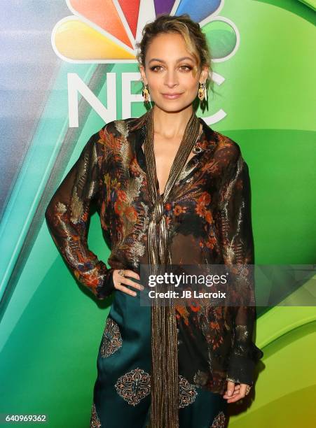 Nicole Richie attends the 2017 NBCUniversal Winter Press Tour - Day 2 at Langham Hotel on January 18, 2017 in Pasadena, California.