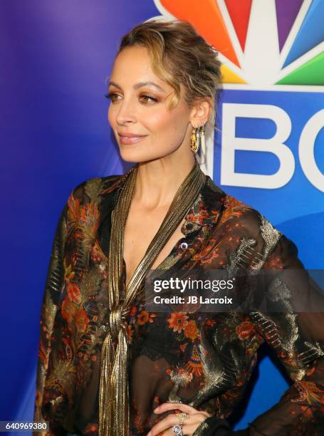 Nicole Richie attends the 2017 NBCUniversal Winter Press Tour - Day 2 at Langham Hotel on January 18, 2017 in Pasadena, California.