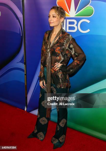 Nicole Richie attends the 2017 NBCUniversal Winter Press Tour - Day 2 at Langham Hotel on January 18, 2017 in Pasadena, California.