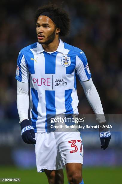 Isaiah Brown of Huddersfield Town during the Sky Bet Championship match between Huddersfield Town and Brighton & Hove Albion at The John Smiths...