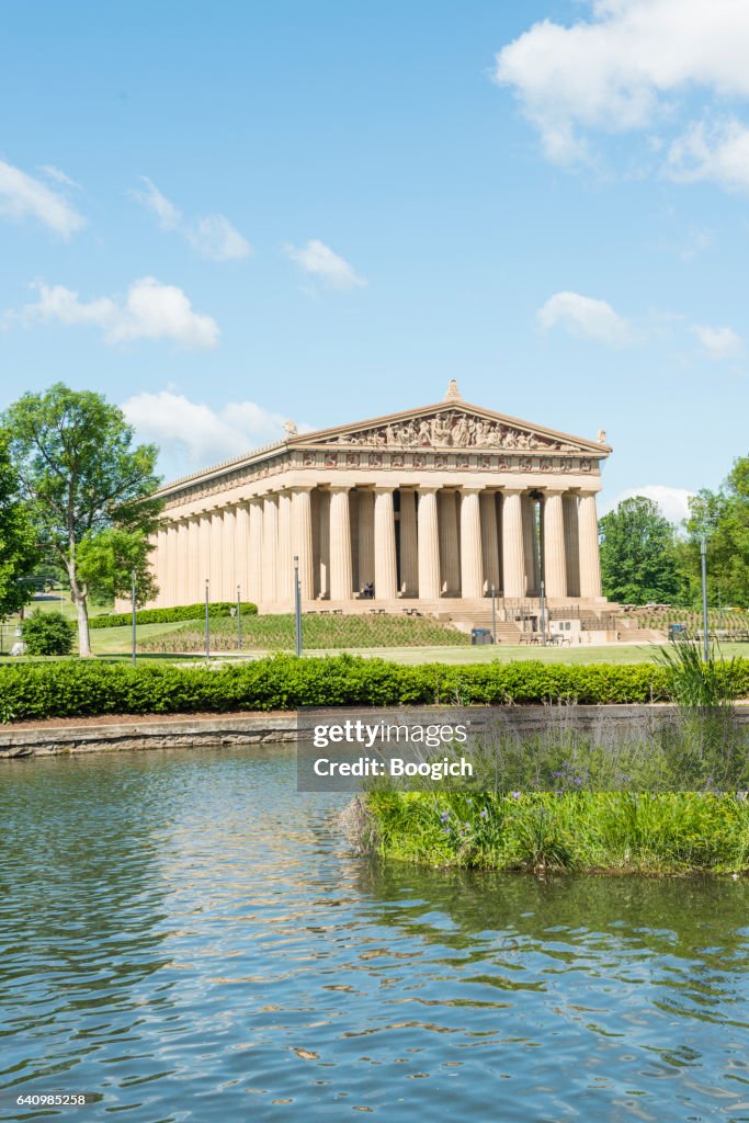 Parthenon Architecture Replica Building Nashville Tennessee Park