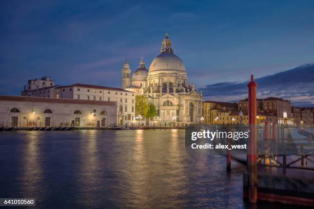 venice at the blue hour. - ヴェネツィア stock pictures, royalty-free photos & images