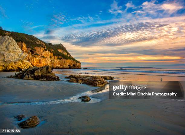 avila sunset - san luis obispo california stock pictures, royalty-free photos & images