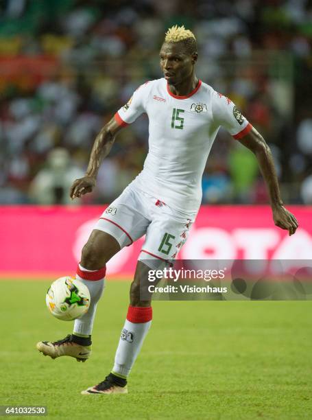 Of Burkina Faso during the semi-final match between Burkina Faso and Egypt at Stade de L'Amitie on February 01, 2017 in Libreville, Gabon.