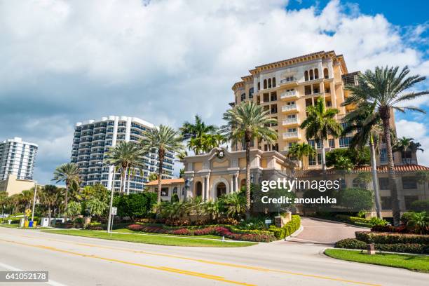 excelsior condominium, boca raton, usa - boca raton florida imagens e fotografias de stock