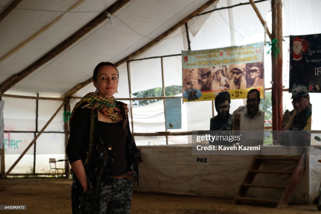 FARC's Temporary Demobilization Camp