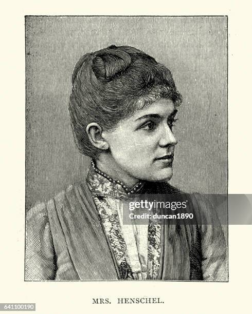 lilian june bailey, american soprano singer - opera singer stock illustrations