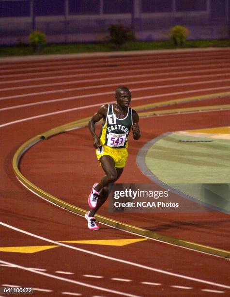 Boaz Cheboiywo of Eastern Michigan competes in the Men's 10,000 Meter race during the Division 1 Men's and Women's Track and Field Championship held...