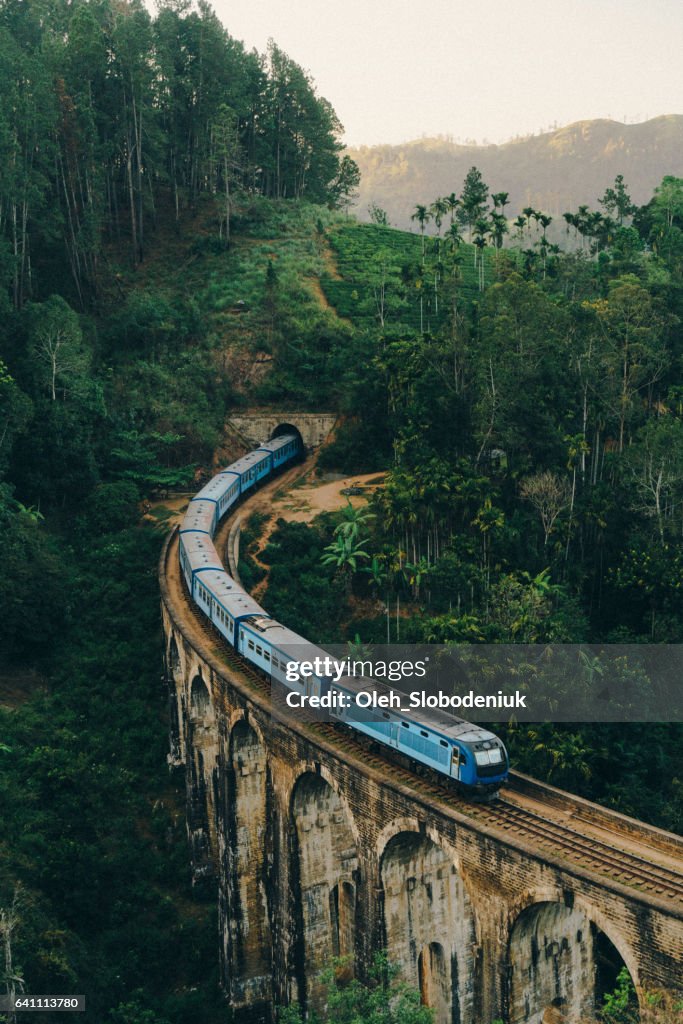 Nove Arch Bridge no Sri Lanka