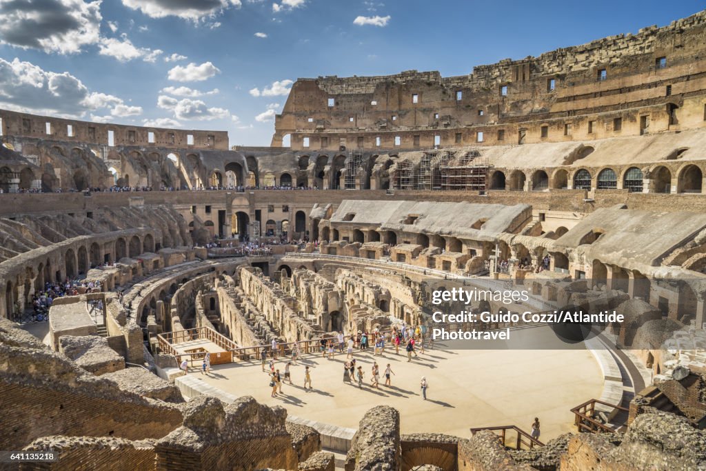 The Colosseum is the most famous monument of ancient Rome