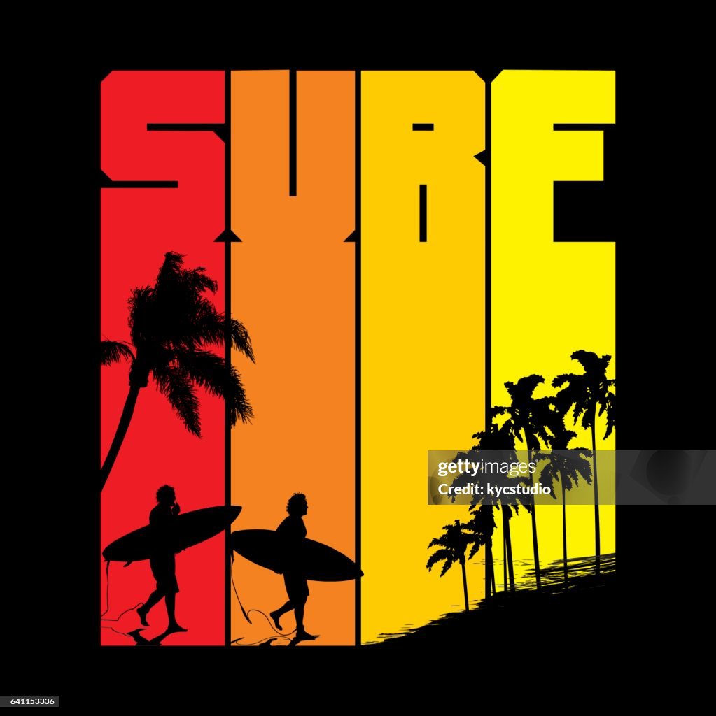 Surfin' sunset