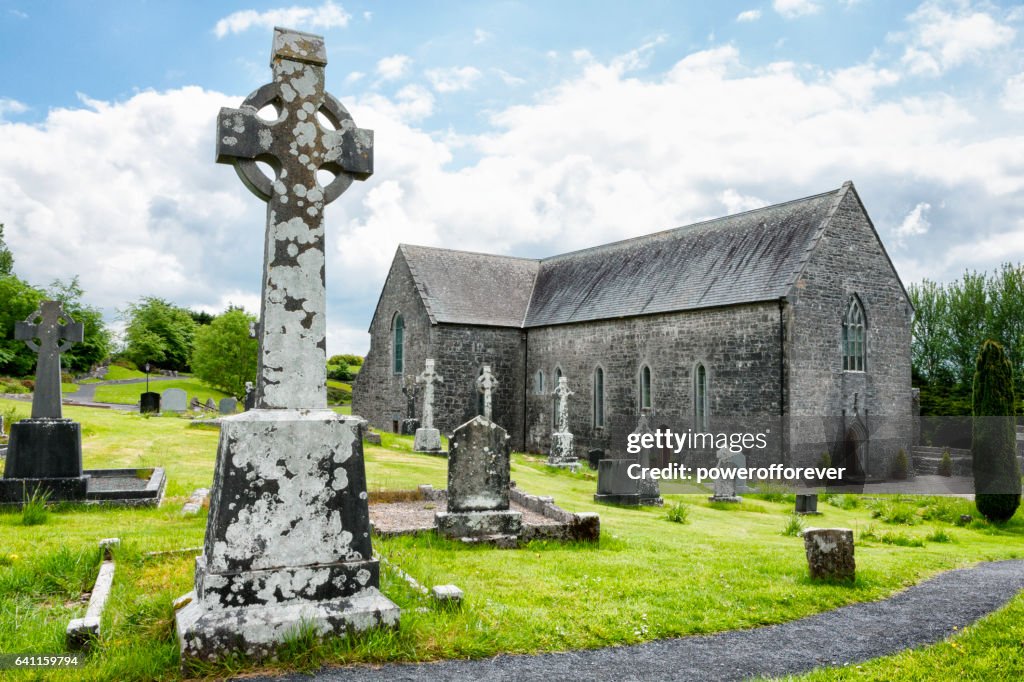 Abadia Ballintubber no Condado de Mayo, Irlanda.