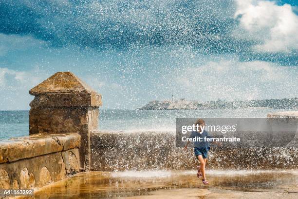 cuba with children - cuba girls stock pictures, royalty-free photos & images