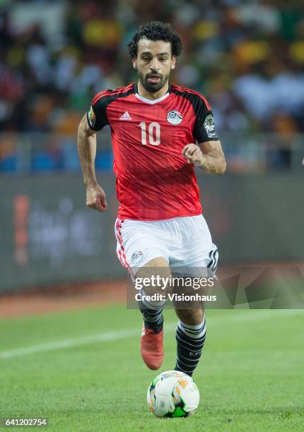 Of Egypt during the CAN 2017 FINAL between Cameroon and Egypt at Stade de L'Amitie on February 05, 2017 in Libreville, Gabon.