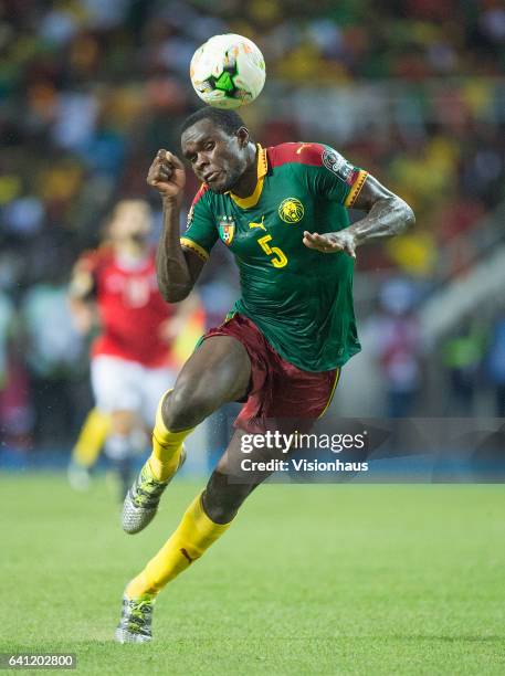 Of Cameroon during the CAN 2017 FINAL between Cameroon and Egypt at Stade de L'Amitie on February 05, 2017 in Libreville, Gabon.