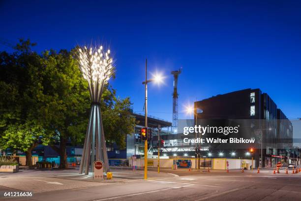 new zealand, south island, exterior - christchurch earthquake stock pictures, royalty-free photos & images