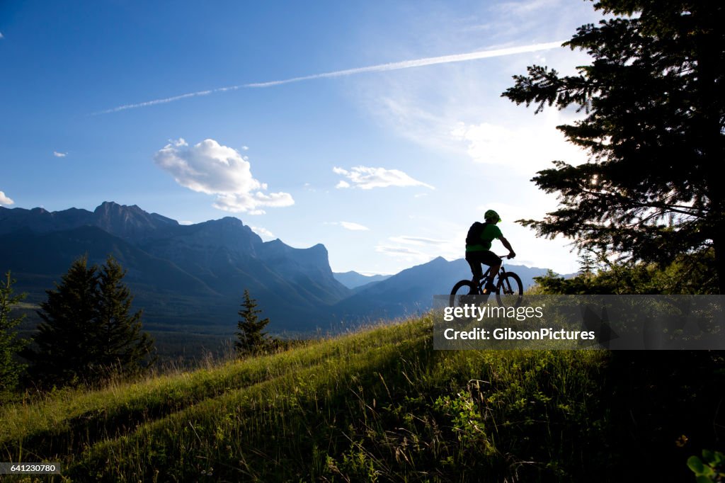 Cross Mountain Bike Rider