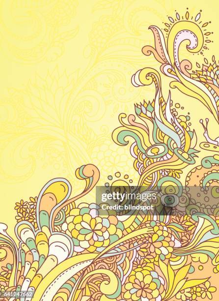 swirl background - lush stock illustrations