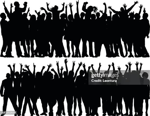 Simple Crowd Vector Image Crowd High-Res Vector Graphic - Getty Images