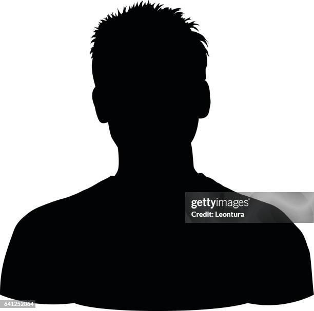 Front Head Outline With Shoulders