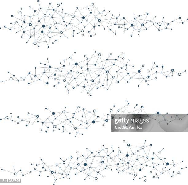 social network - computer network stock illustrations