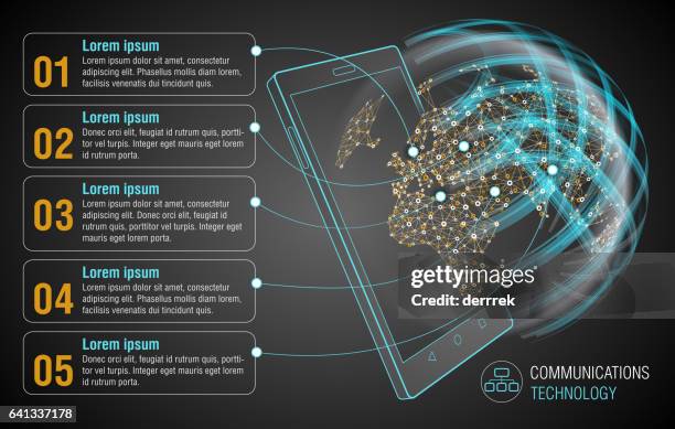 smart phone, communications technology - phone call button stock illustrations