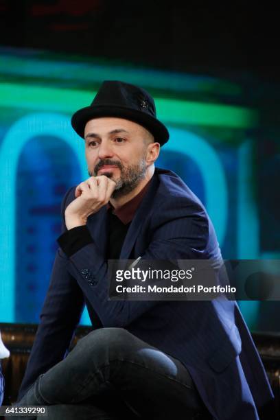 Singer Samuel attends at the first night of "Dopo Festival". Sanremo, February 7, 2017