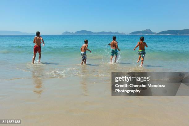melide beach. costa da vela - melide spain stock pictures, royalty-free photos & images