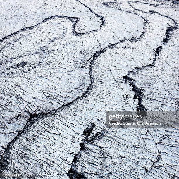 aerial view of iceland. - gunnar örn árnason stock-fotos und bilder