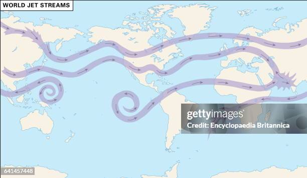 Jet Stream Map Photos et images de collection - Getty Images