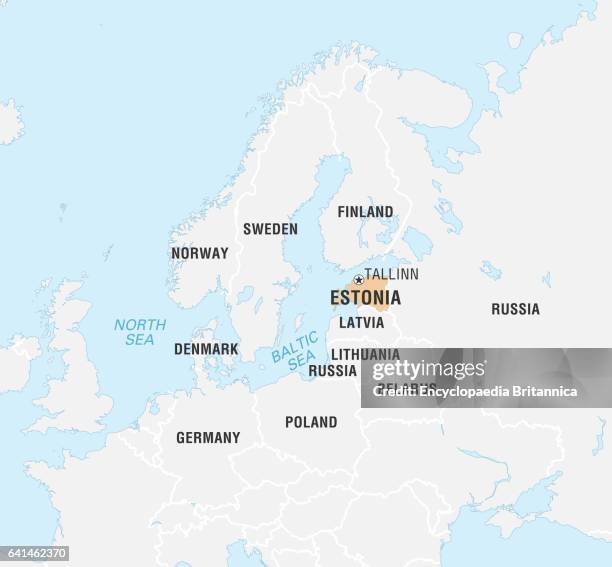 World Data Locator Map, Estonia.
