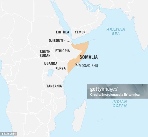 World Data Locator Map, Somalia.