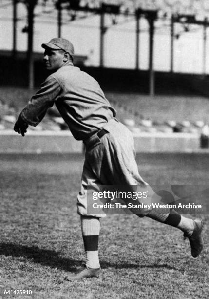 Was Babe Ruth A Pitcher Pitcher Babe Ruth of the Boston Red Sox warms up before a game, circa ...
