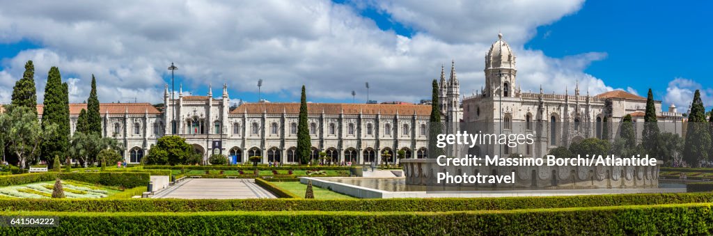 Belém district, the Mosteiro dos Jerónimos (Jerónimos Monastery or Hieronymites Monastery)
