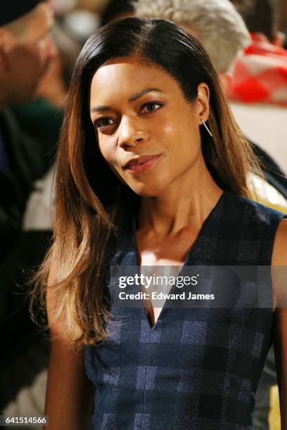 Naomie Harris attends the Calvin Klein Fall/Winter 2017/2018 collection fashion show on February 10, 2017 in New York City.